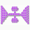 Mahjong in der Spielvariante Schmetterling und dem Stein Motiv Emoticons