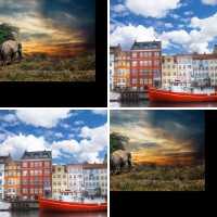 Memo Spiel mit 9 Bilderpaaren, dem Karten Motiv Weltraumspaziergang und 23 Gewinnpunkten