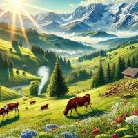 Suchbilder Spiel mit 11 Unterschieden in den Bildern