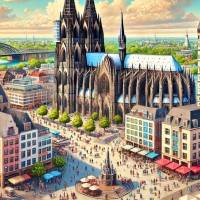 Suchbilder Spiel mit 11 Unterschieden in den Bildern