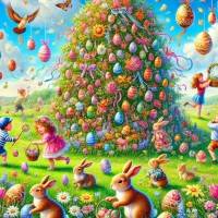 Suchbilder Spiel mit 12 Unterschieden in den Bildern