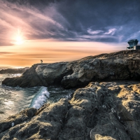 Schiebepuzzle mit 16 Schiebeteilen.