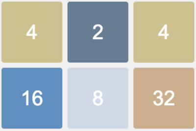 Für das  2048 Spiel brauchst Du vorausschauendes Denken 