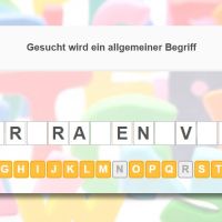 Starte ein beliebiges Galgenraten Rätsel