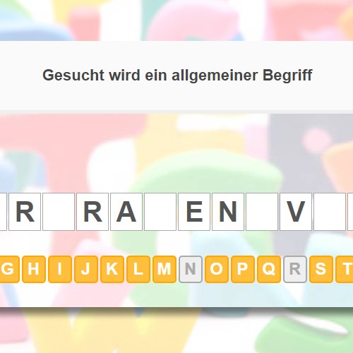 Galgenraten Rätsel Rätsel Hilfe