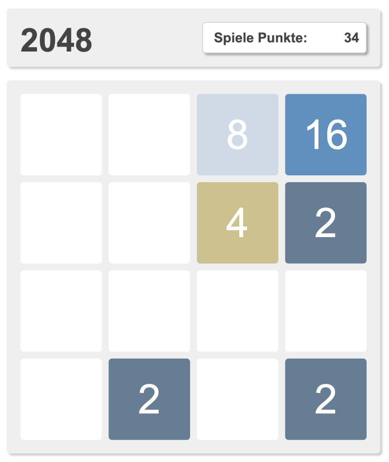 2048 Spiele kostenlos online spielen