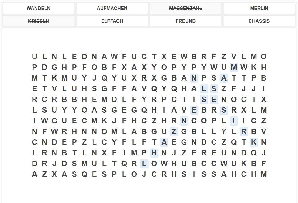 Wörter Suchen Rätsel Rätsel Hilfe