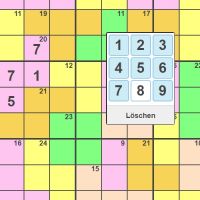 Das Killer Sudoku Rätsel ist die Steigerung vom normalen Sudoku 