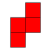 Wähle ein Ha-Setris Spiel (ähnlich wie Tetris)