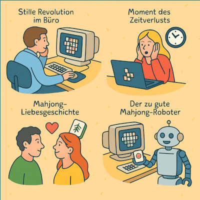 Unterhaltsame, kuriose und nostalgisch-nerdige Geschichten rund um das Mahjong-Spiel 