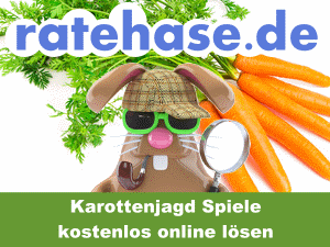 Karottenjagd Spiel von ratehase.de