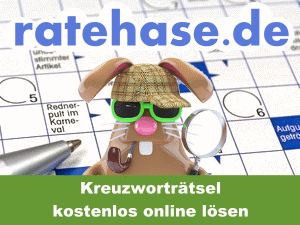 Kreuzworträtsel von ratehase.de