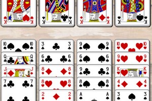 Solitaire Klondike jetzt online spielen