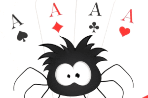 Spider Solitär Kartenspiel spielen