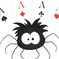Das Spider Solitär Kartenspiel ist die beliebteste der Patiencen