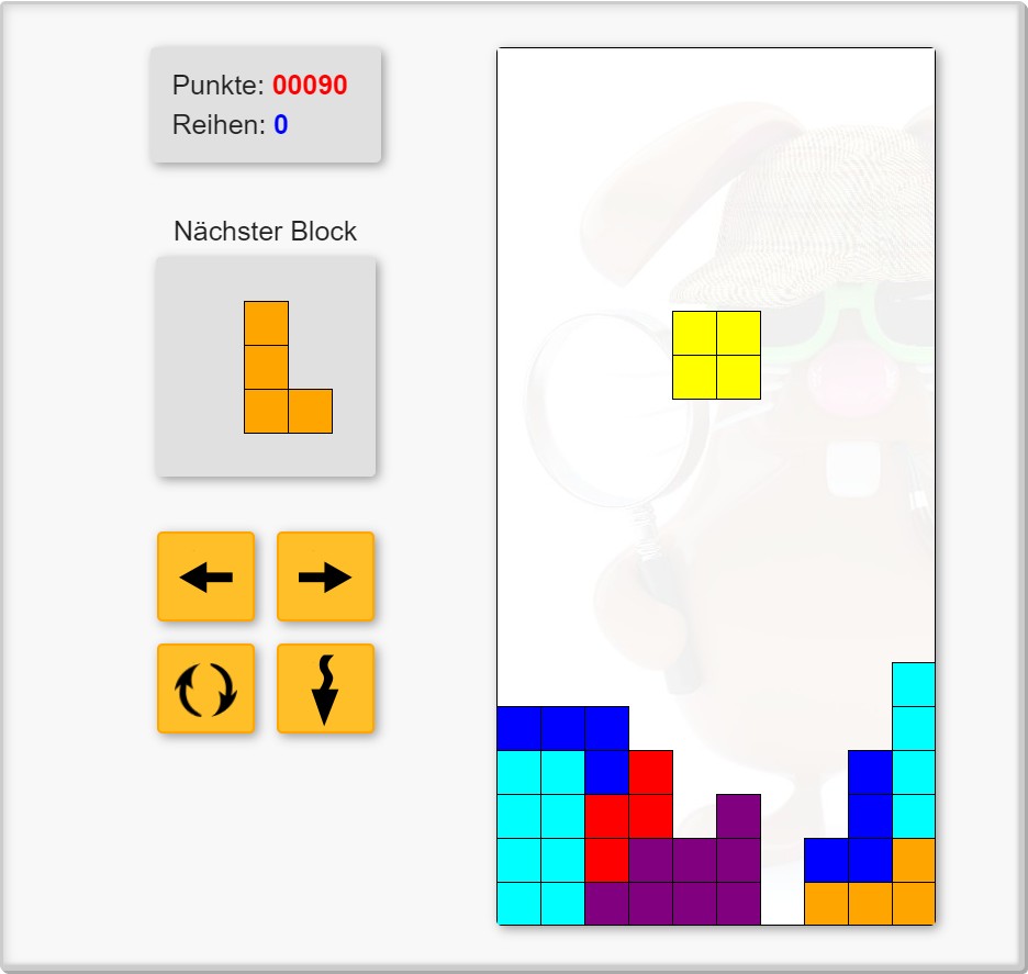 Tetris Spiel