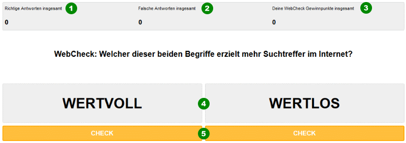 Web Check Spiele Hilfe und Informationen Web Check Spiele Hilfe und Informationen